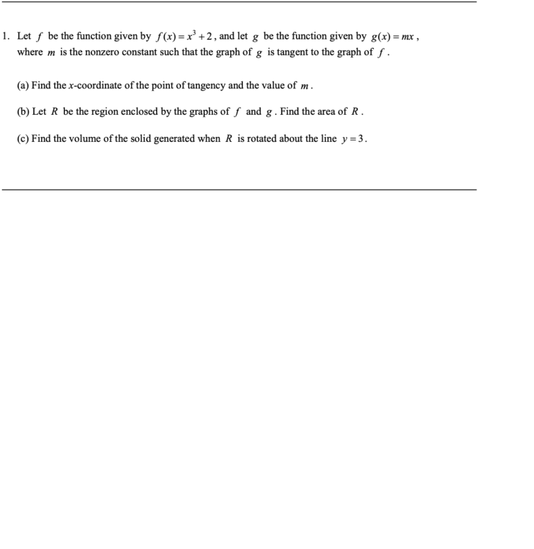 AP Calculus AB Practice Test 2